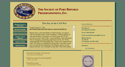 Desktop Screenshot of portrepublicmuseum.org